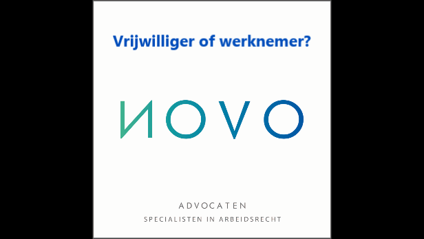 Vrijwilliger of werknemer?